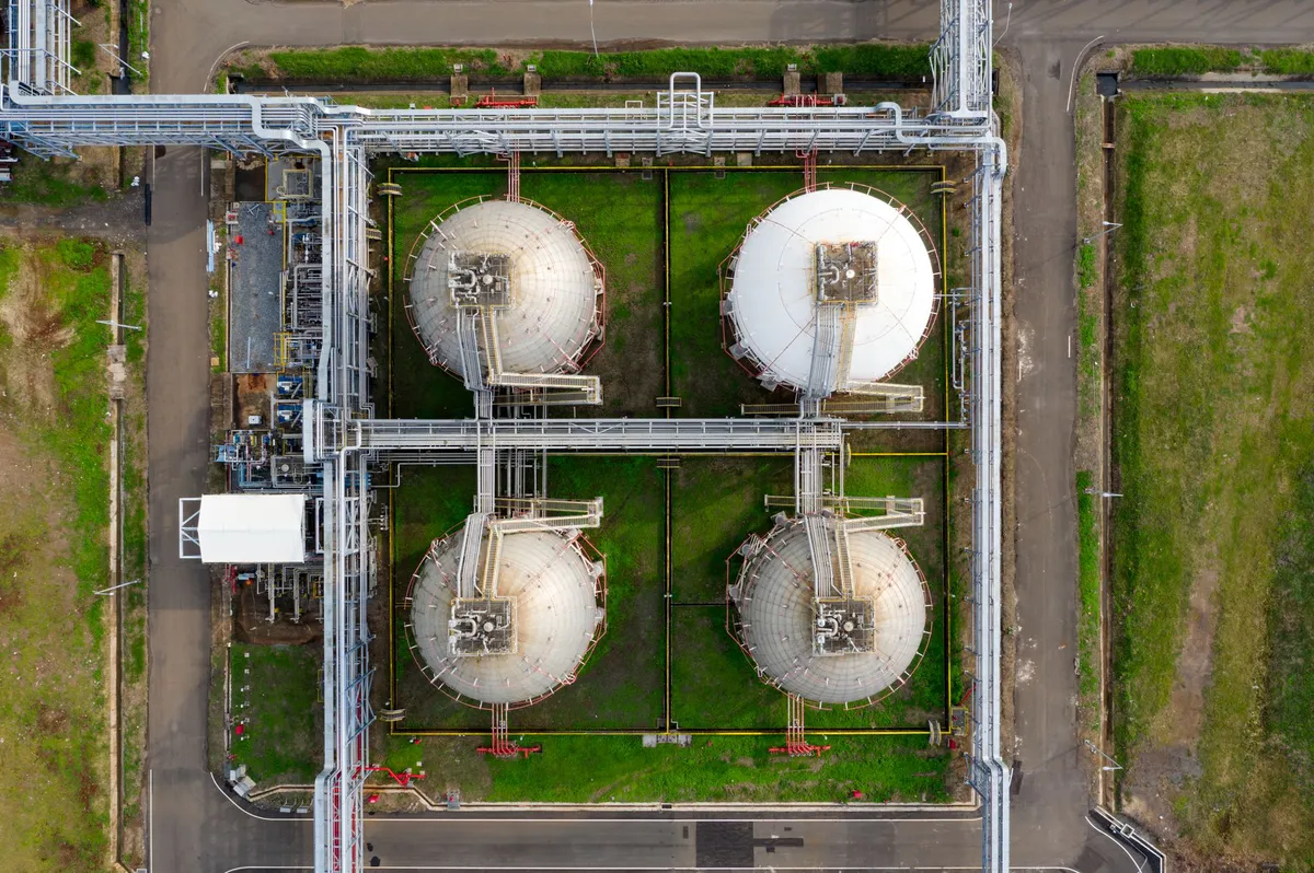 natural gas production facility