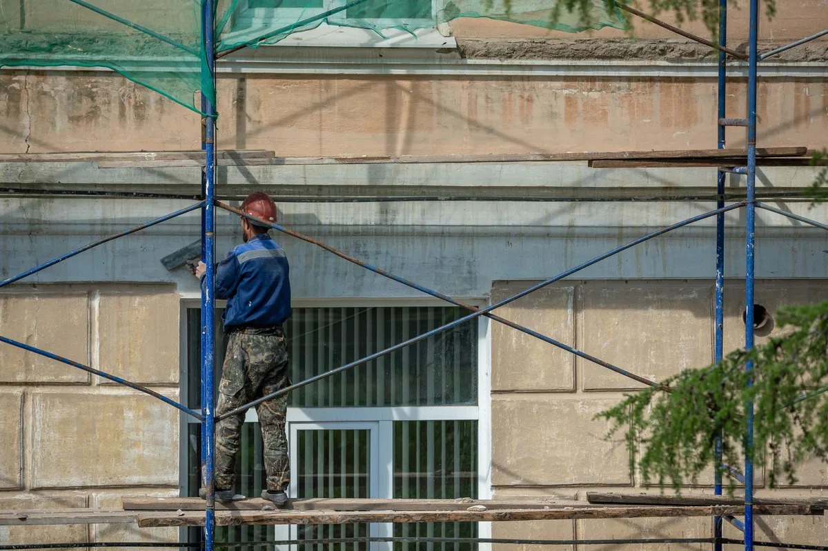 construction site renovation