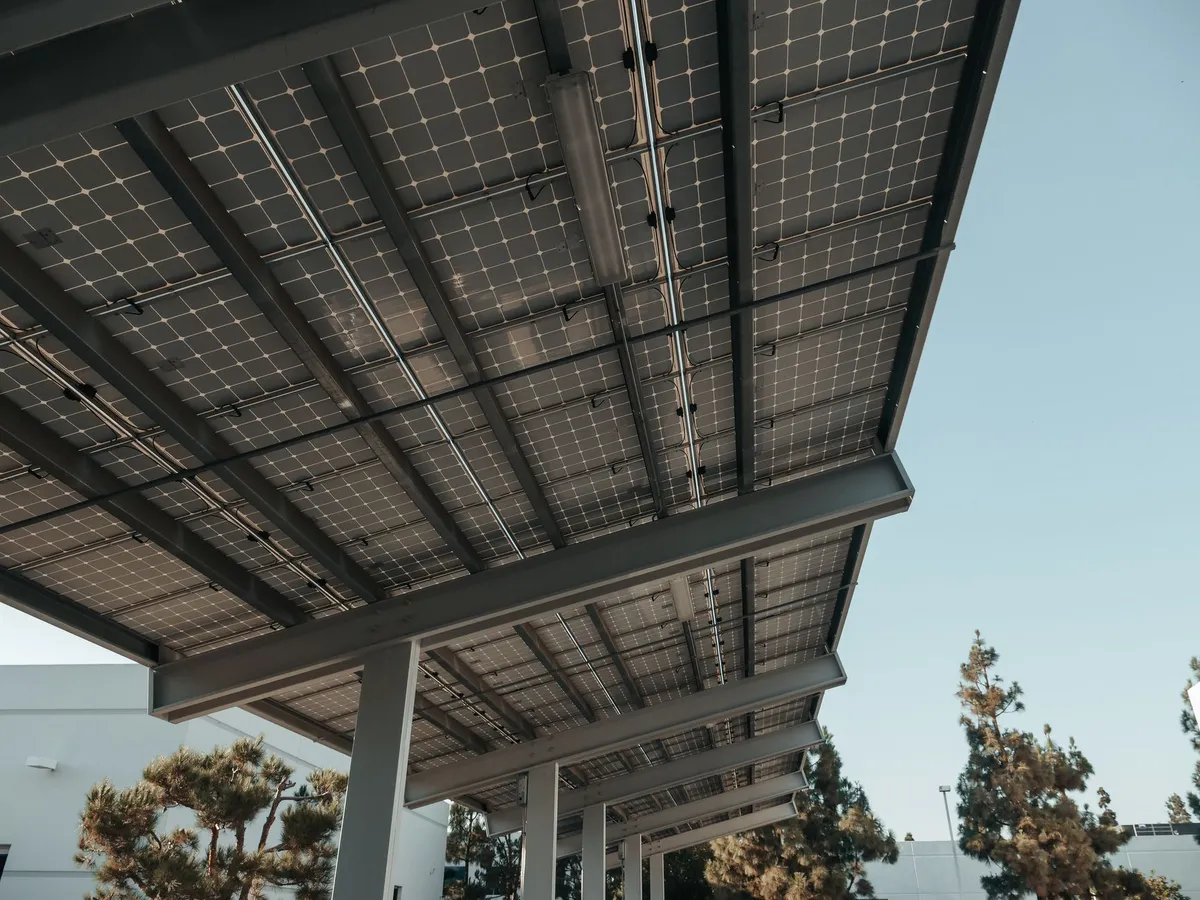 solar panels in California