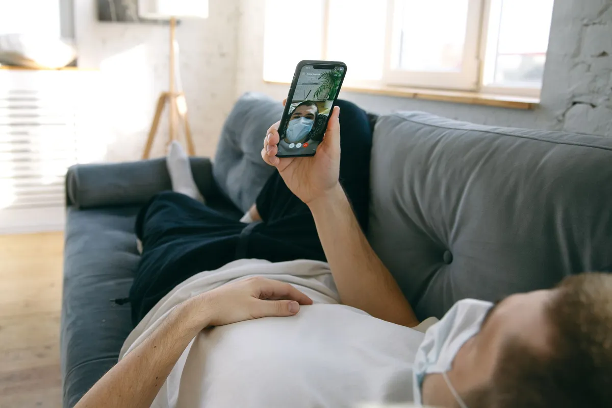 smartphone video call