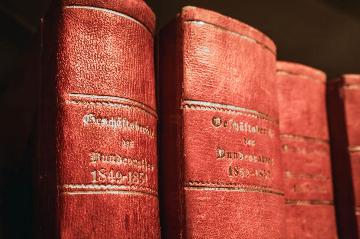 legislative document closeup