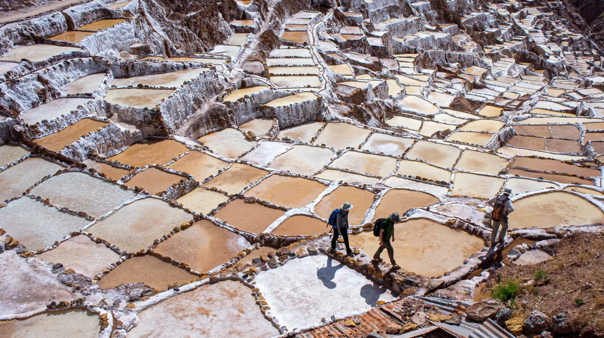 mining exploration team in the field