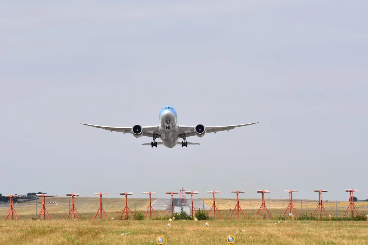 airplane taking off
