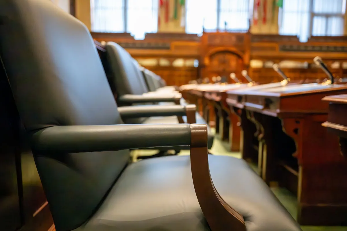 Congressional hearing room