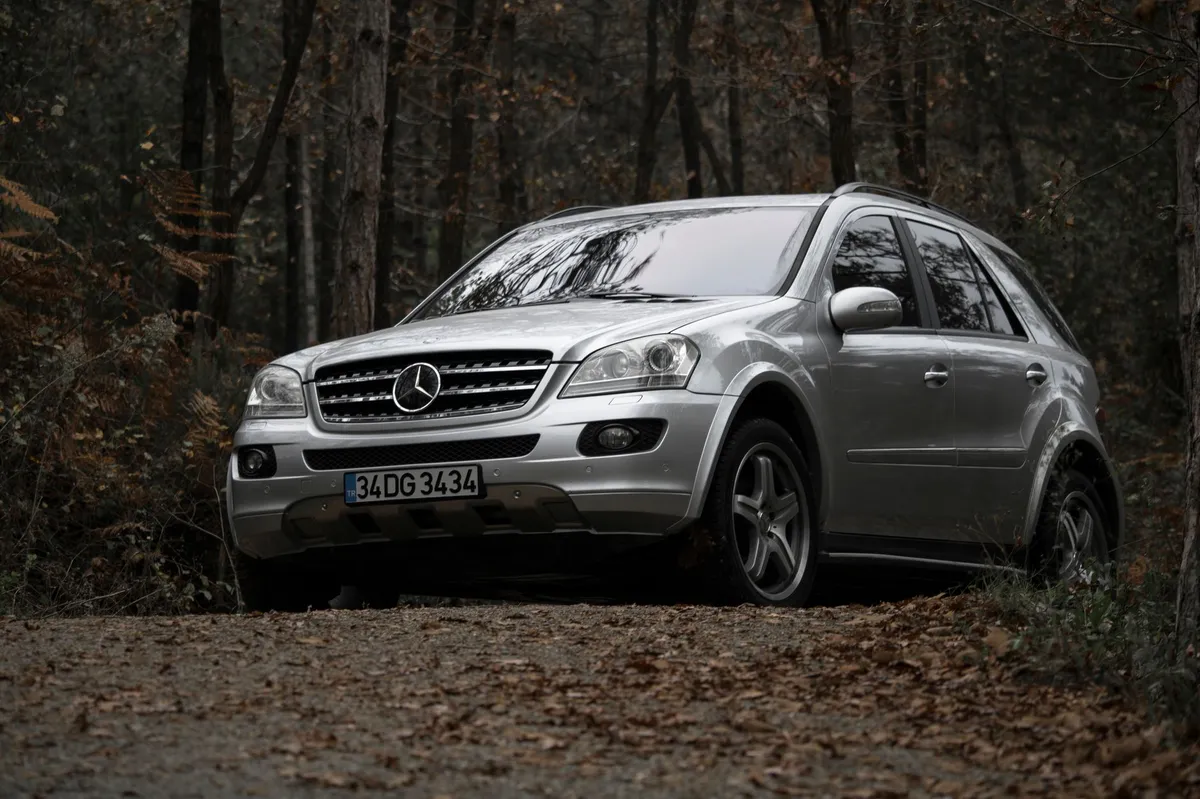 luxury SUV closeup
