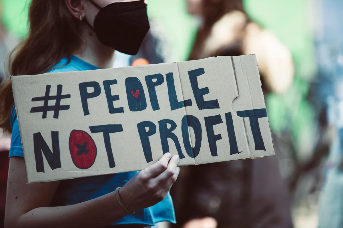 technology protest demonstration