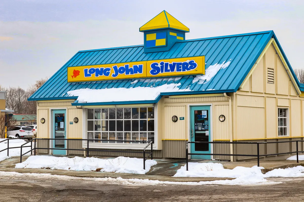 fast food restaurant exterior