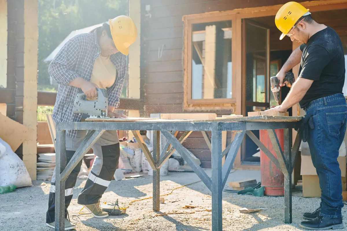 skilled trades workers