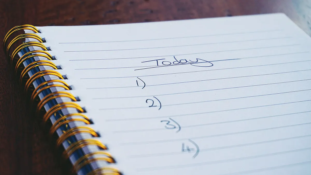 structured daily routine