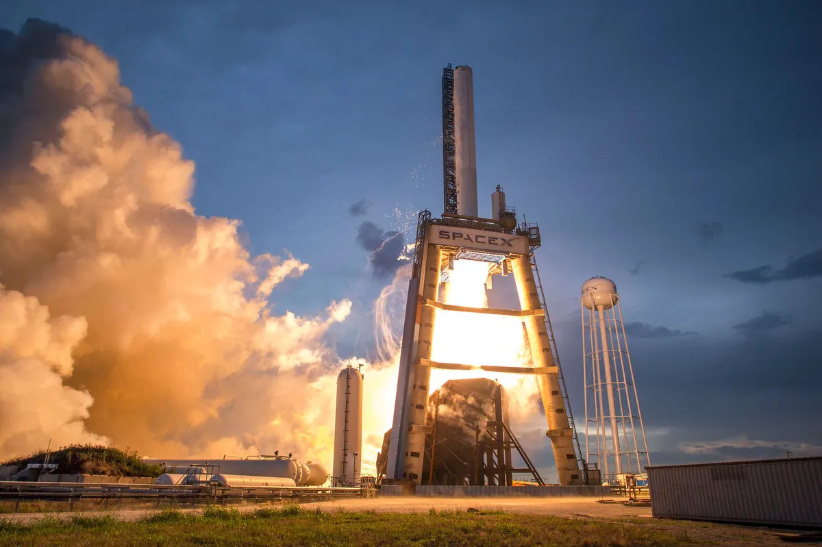SpaceX rocket launch