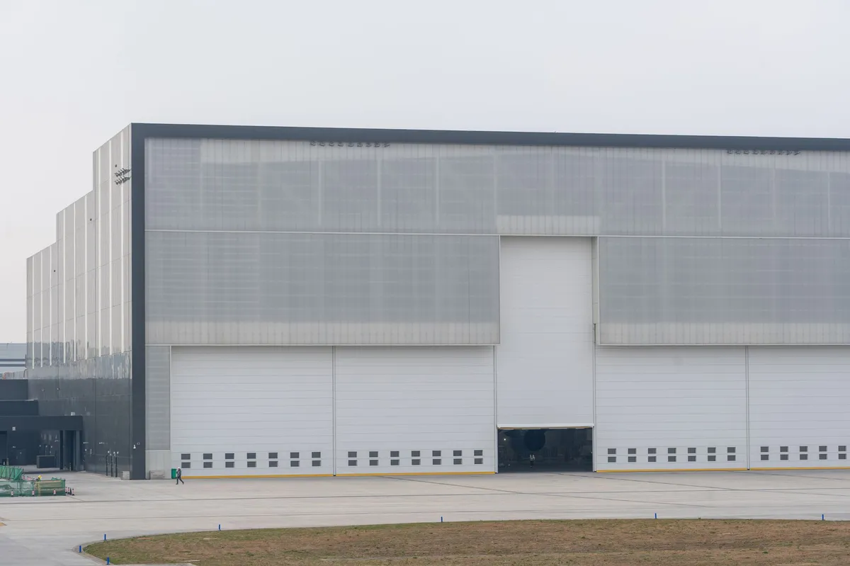 logistics warehouse exterior