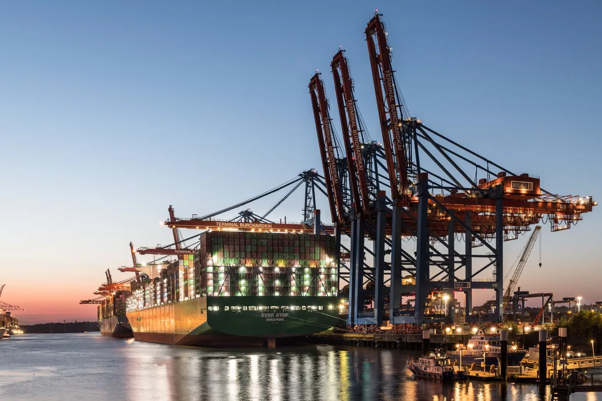 soybean export shipping dock