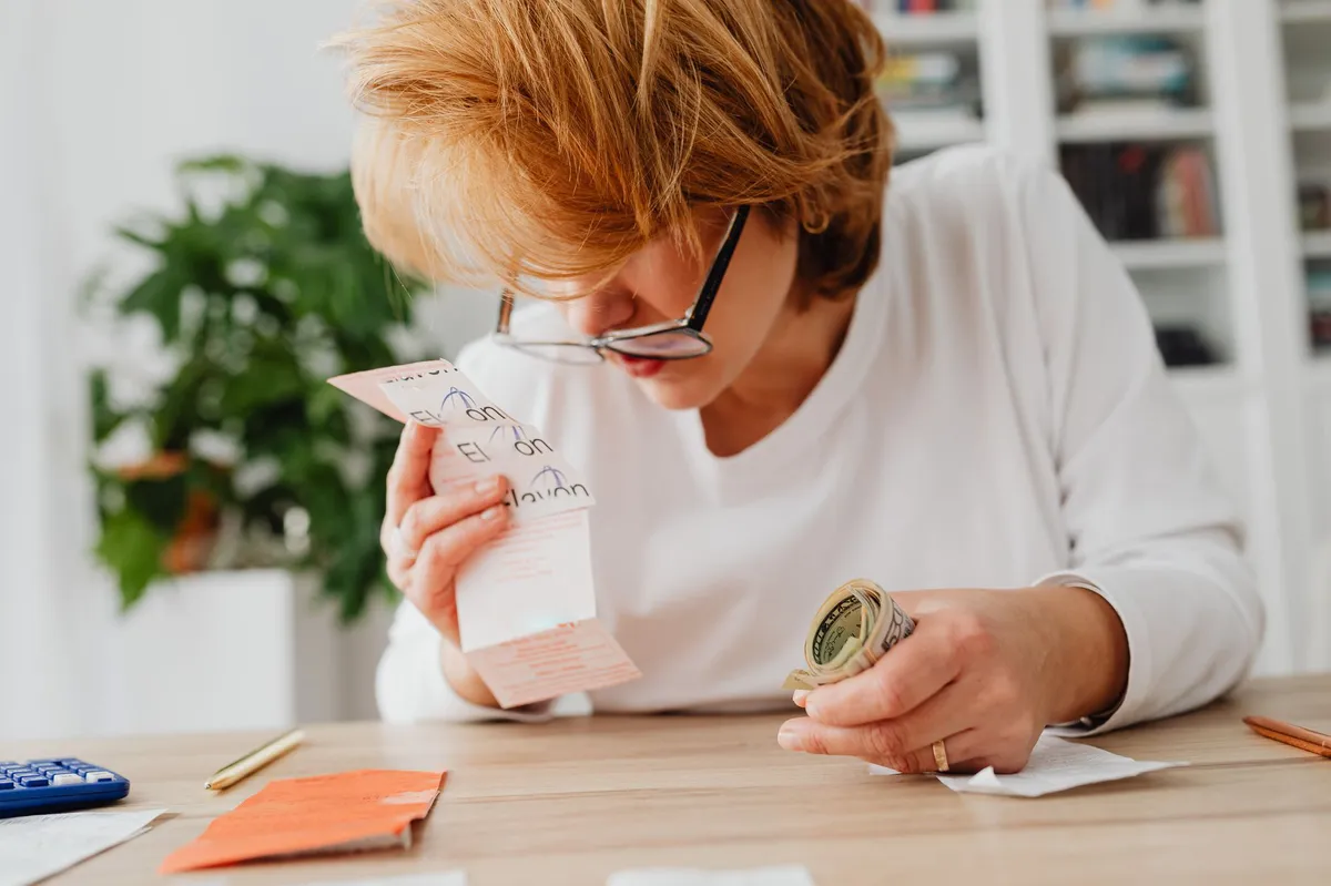 thoughtful retiree planning finances
