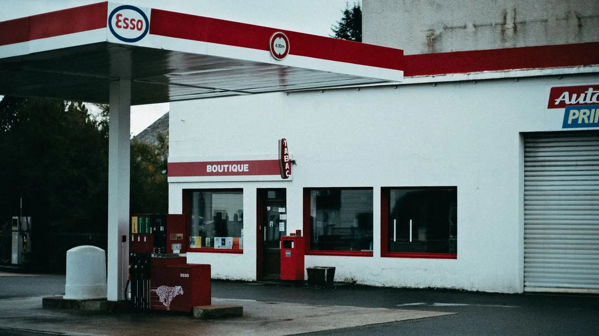 Costco gas station exterior