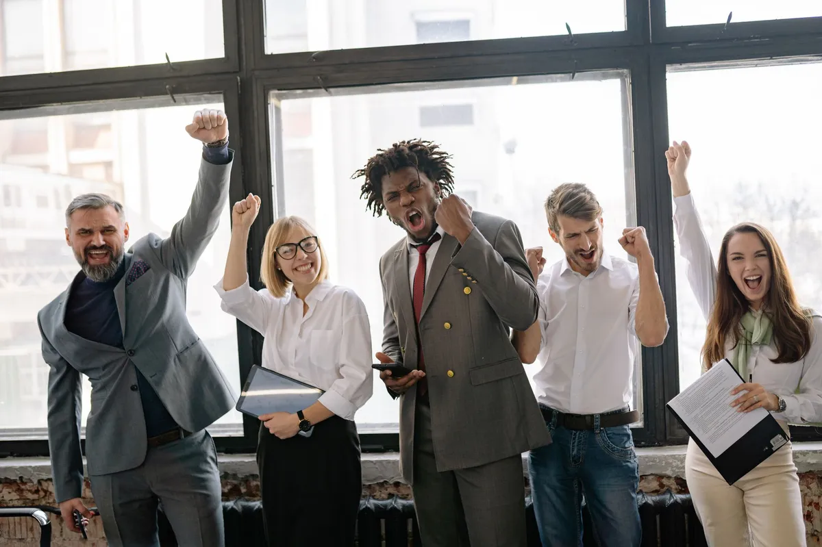 diverse group of successful people