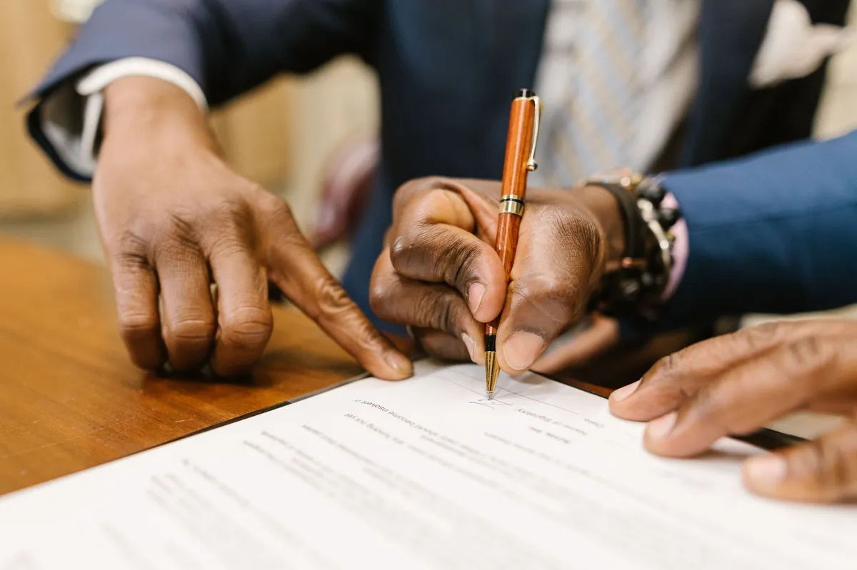 corporate merger signing