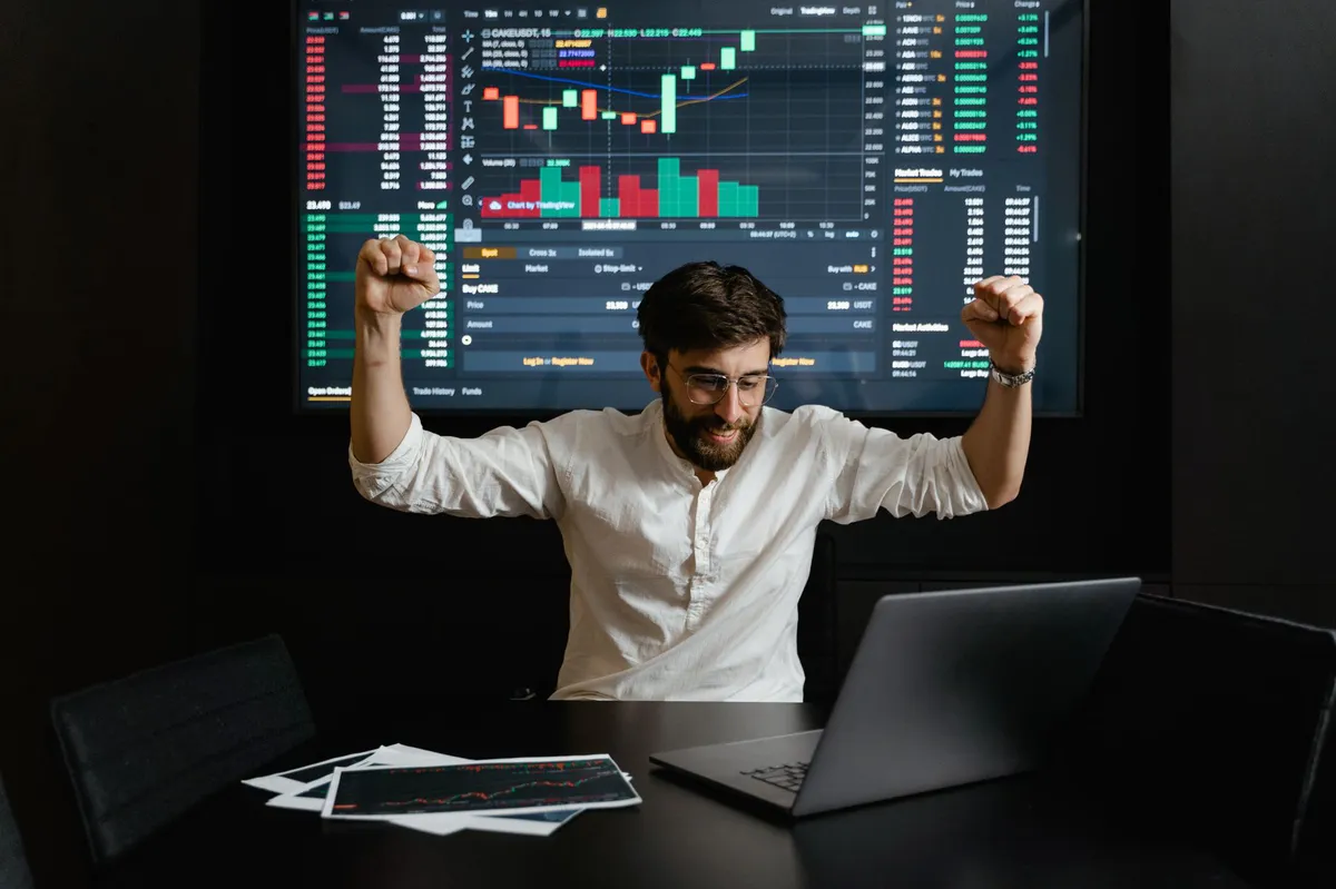 stock market rally celebration