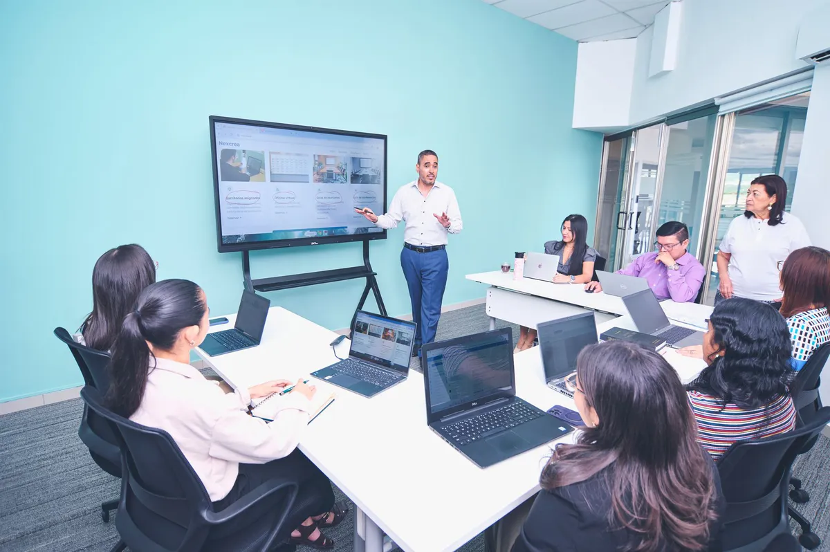 corporate training session