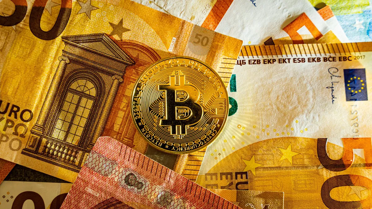 technology and finance concept