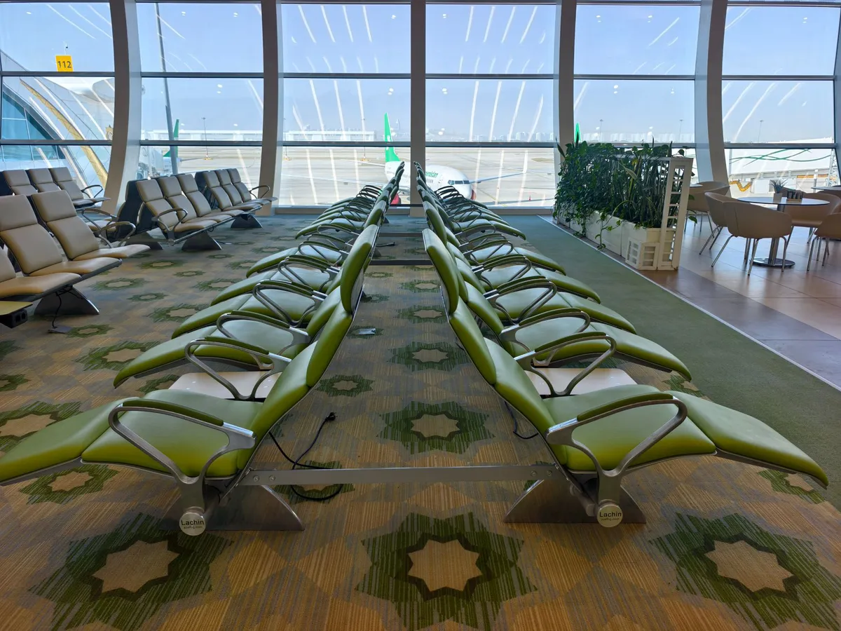 airport lounge interior