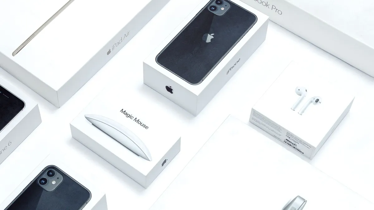 Apple product showcase