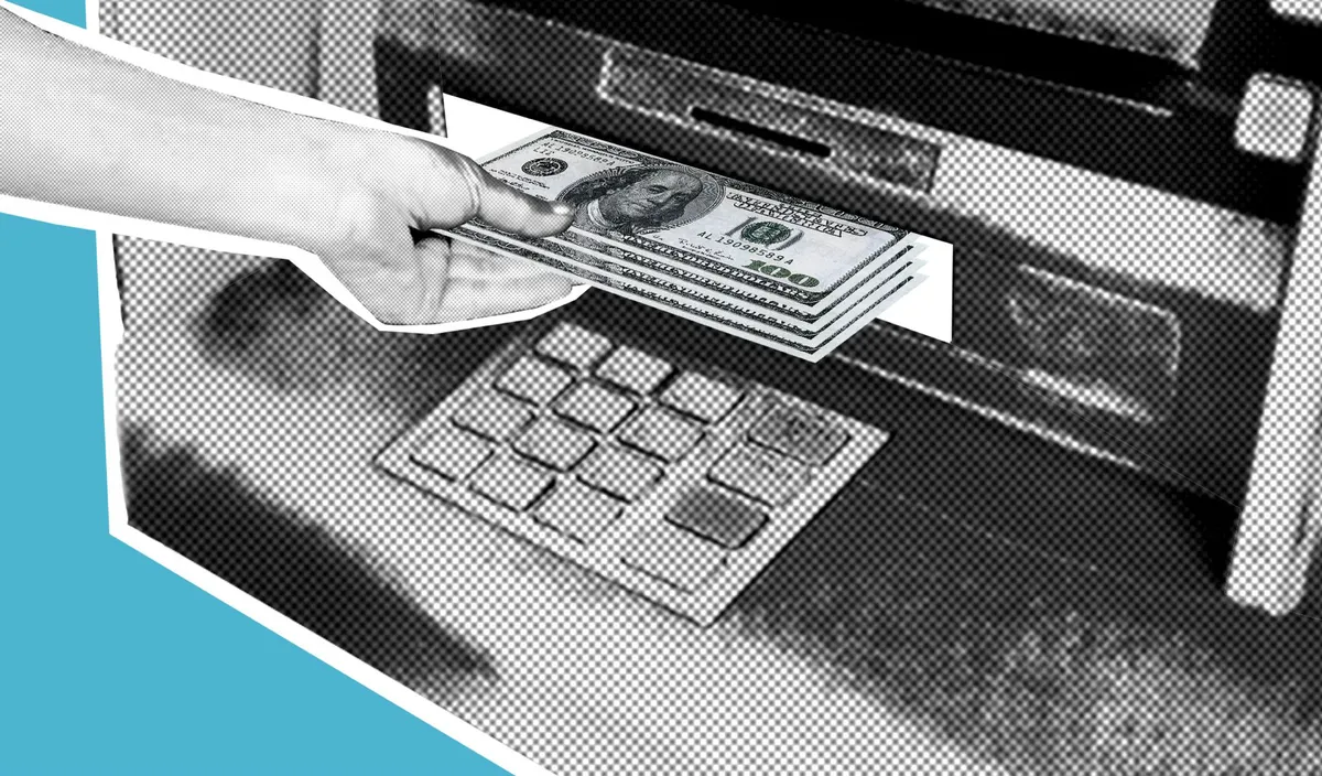 cash withdrawal at ATM