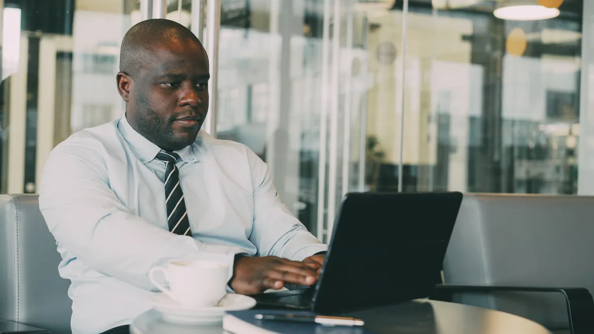 corporate technology workspace