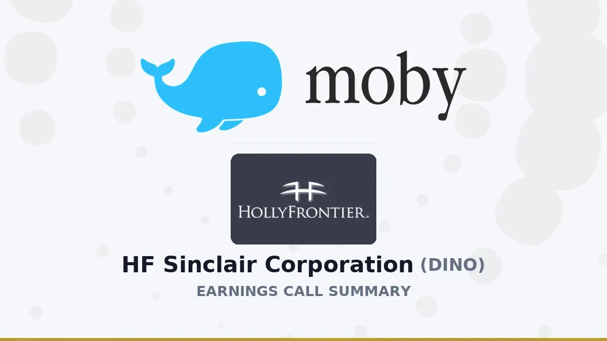 HF Sinclair Corporation's Strategic Transformation: Q2 2026 Insights HF Sinclair Corporation's Strategic Transformation: Q2 2026 Insights