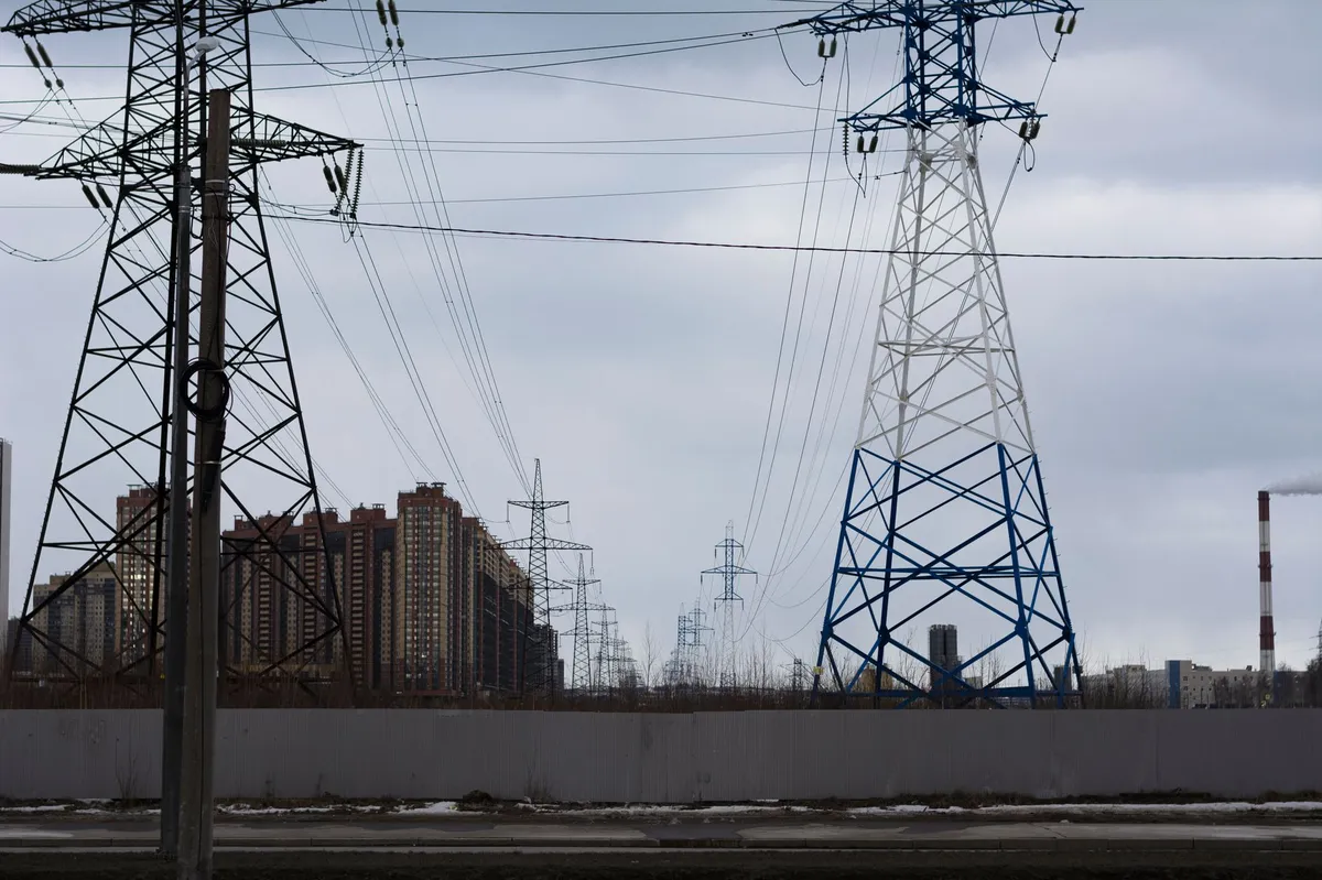 electrical infrastructure in city