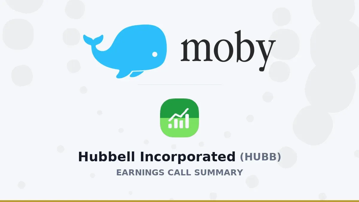 Hubbell Incorporated's Q2 2026 Earnings: Strategic Growth and Future Outlook
