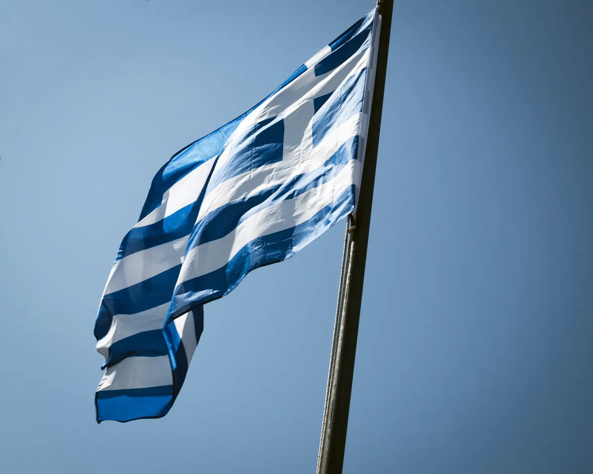 European flags flying