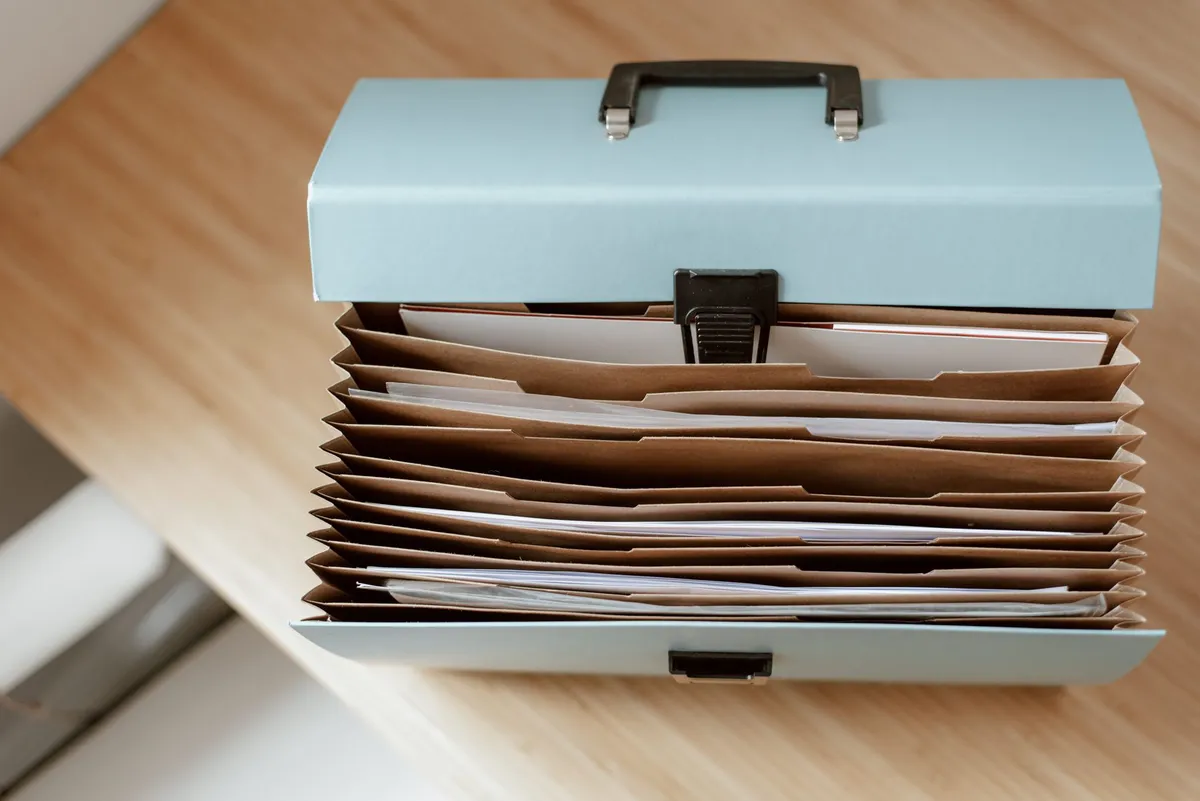 document organization desk