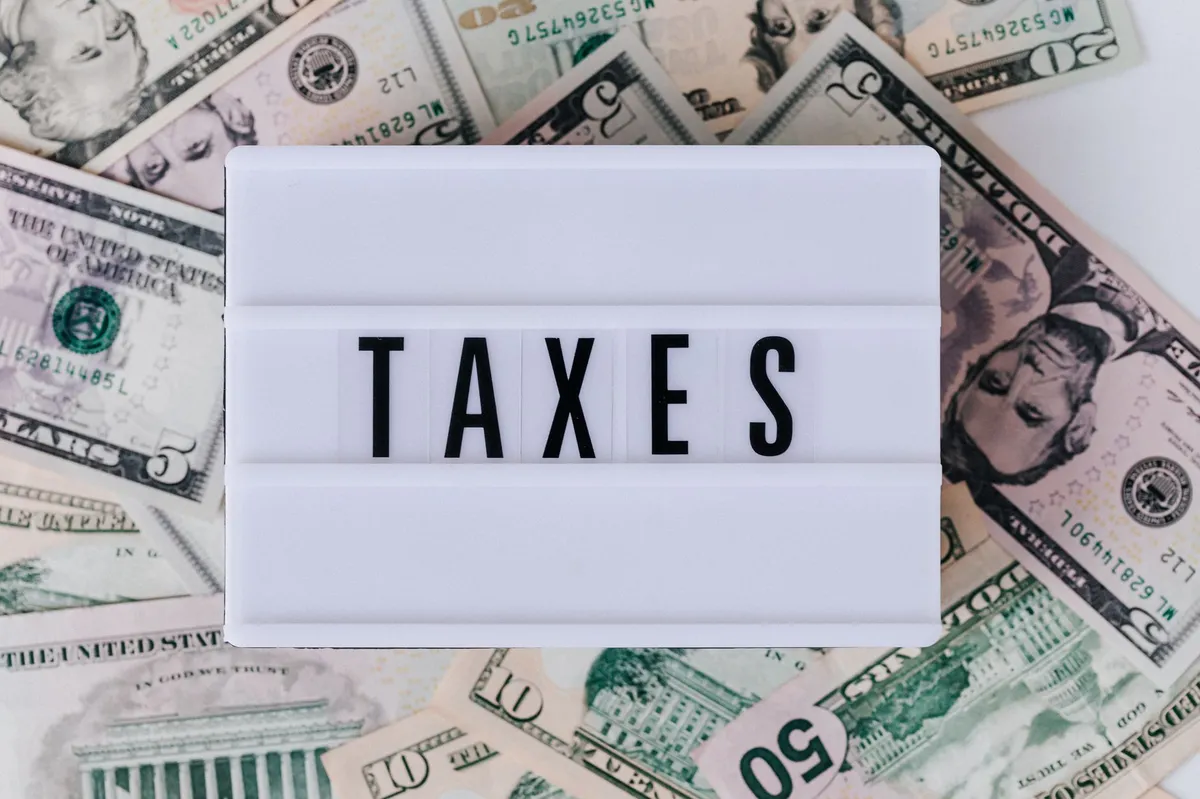 property tax payment concept