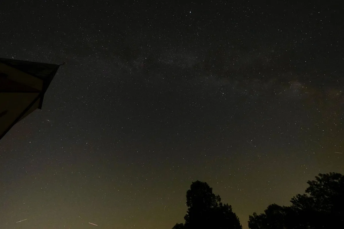 night sky with stars