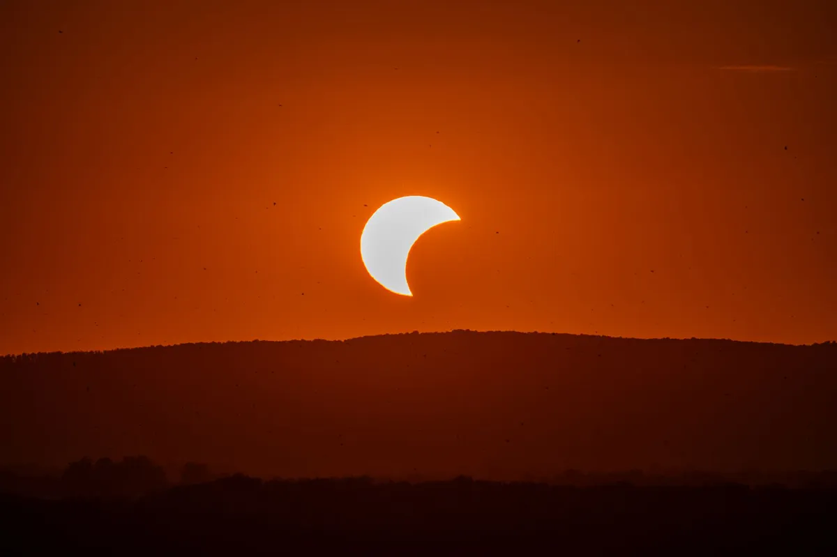 solar eclipse view