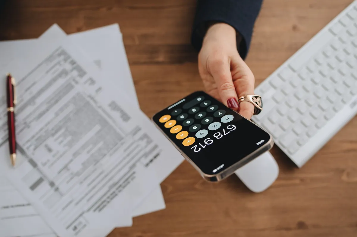 tax documents and AI interface
