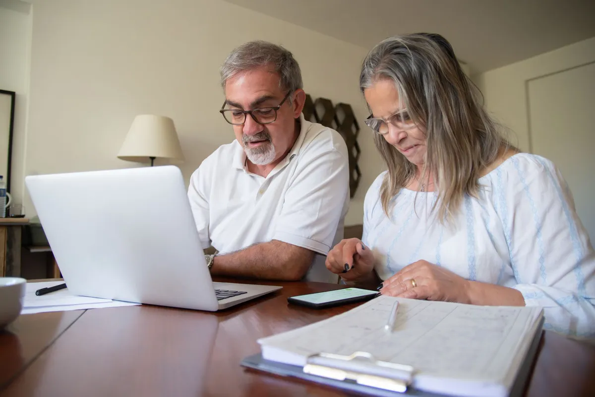 retirement planning desk