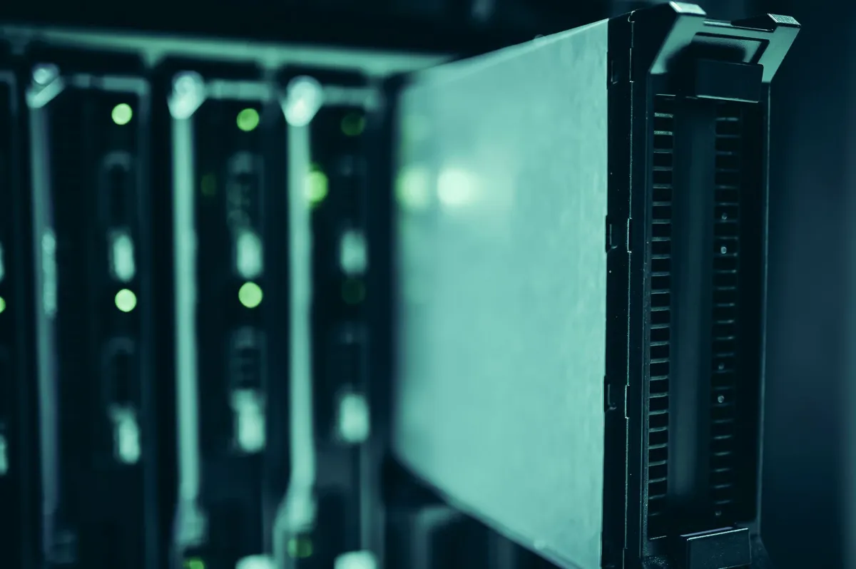 cloud computing server room