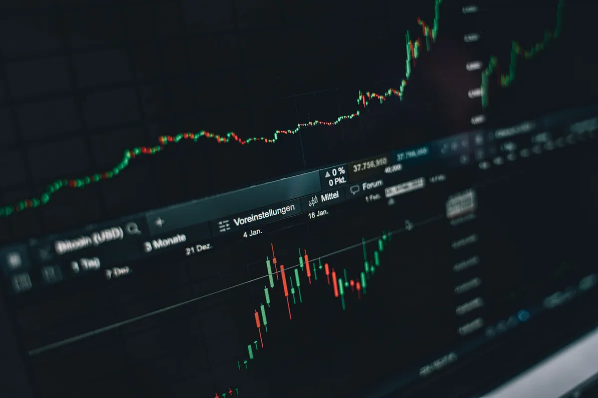 stock market data chart