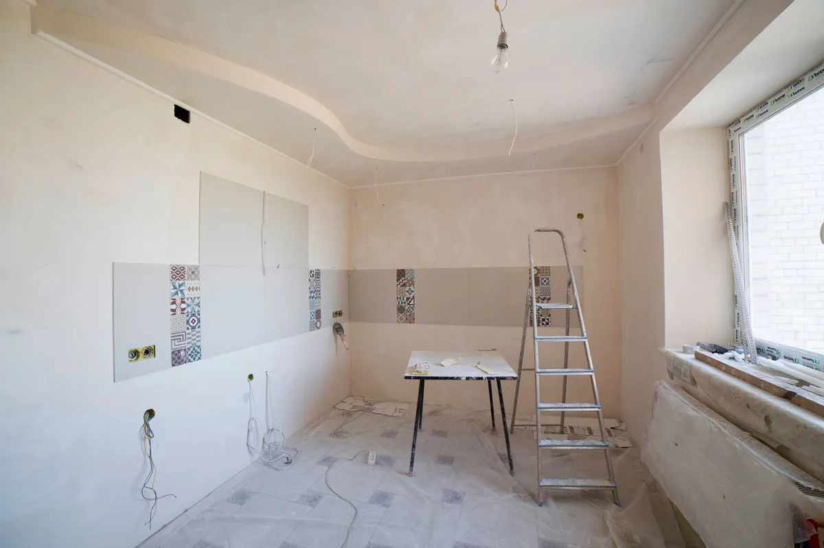 modern kitchen renovation