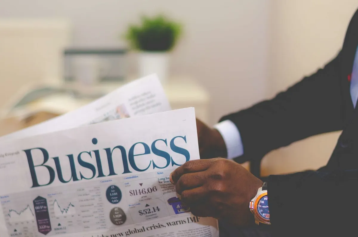 financial news headline