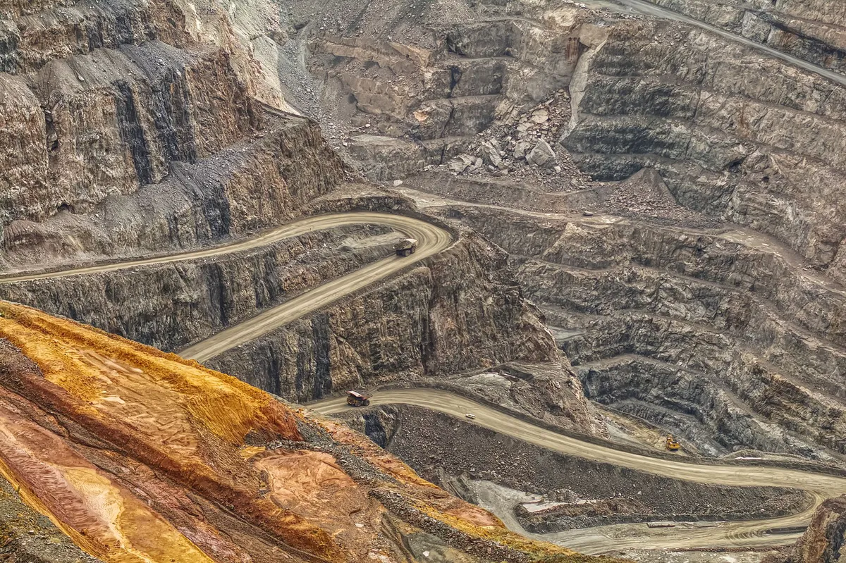 copper mining operations