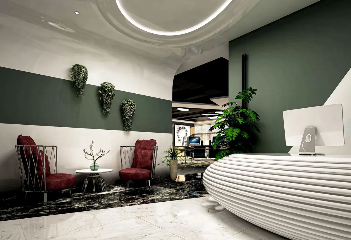 law office reception area