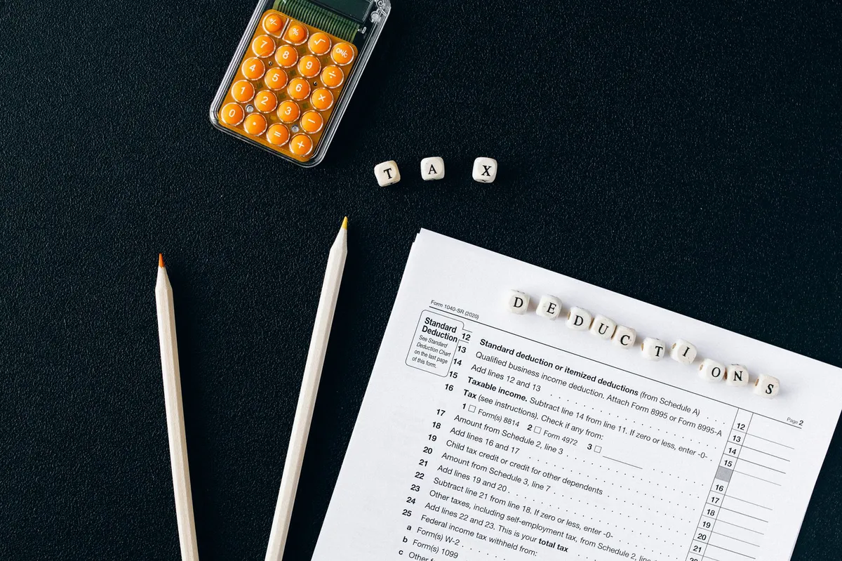 tax deduction paperwork