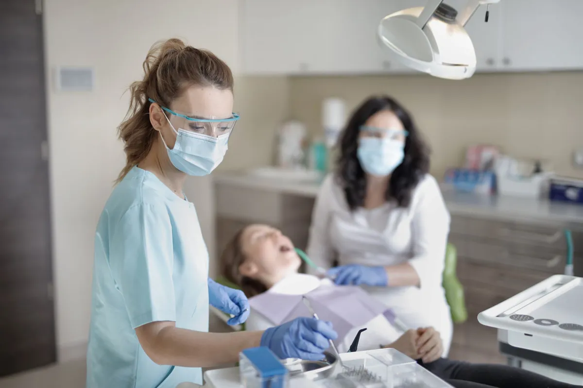 people working in healthcare