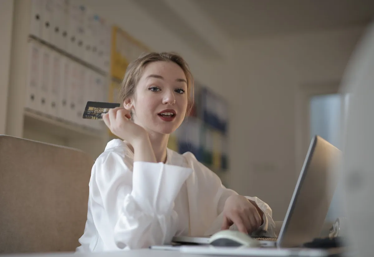 young professionals using credit cards