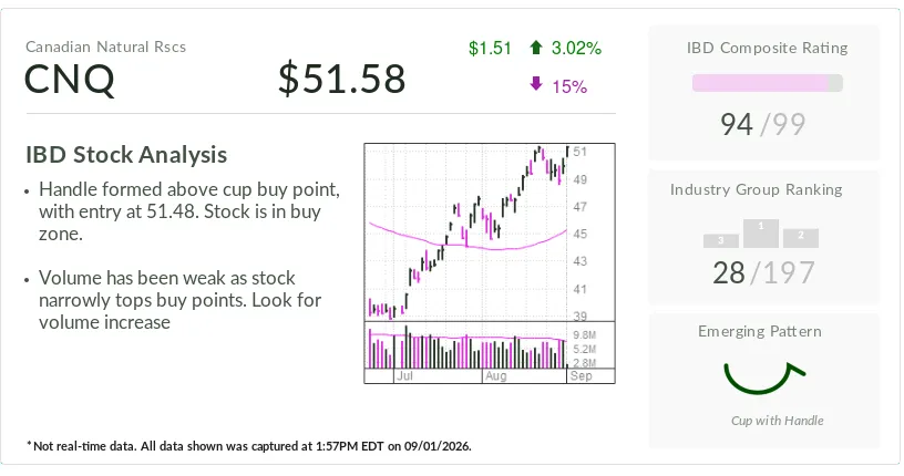 Canadian Oil Stock Hits Buy Zone with 200% Earnings Growth