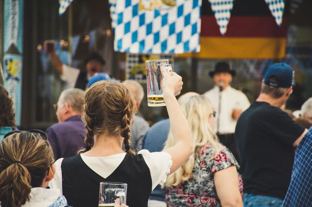 lively Oktoberfest celebrations