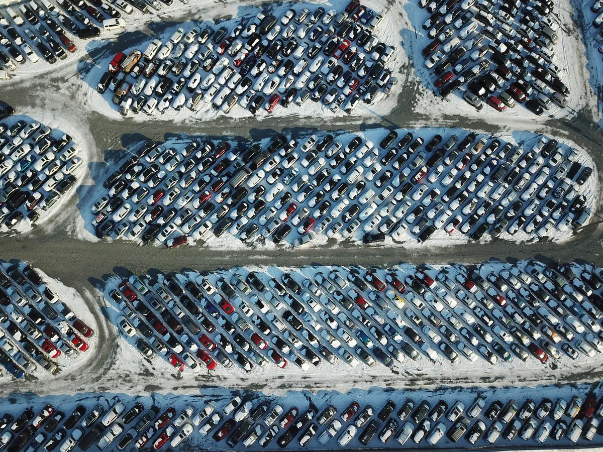 used car lot with prices