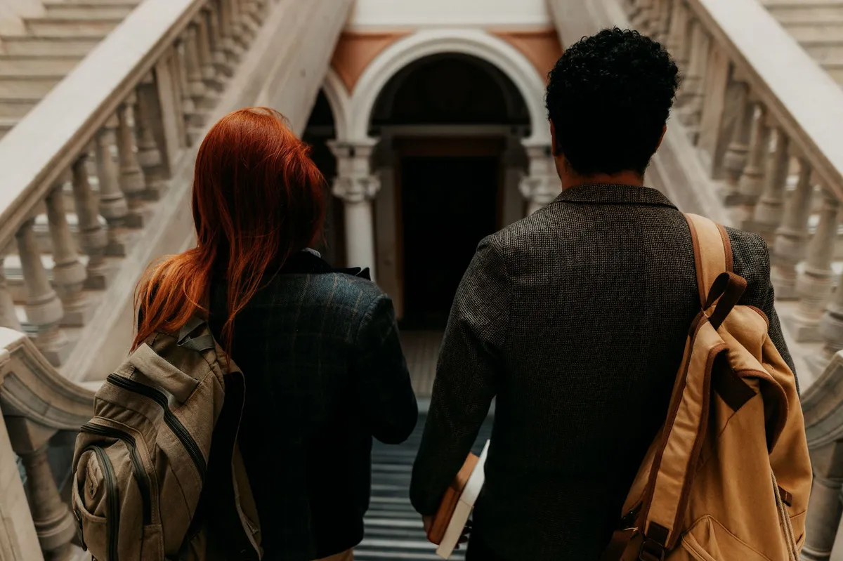 young adults traveling abroad
